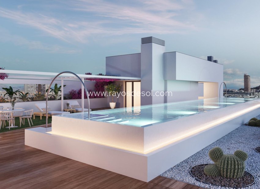 Nieuwbouw Woningen - Appartement - Alicante - Benalua