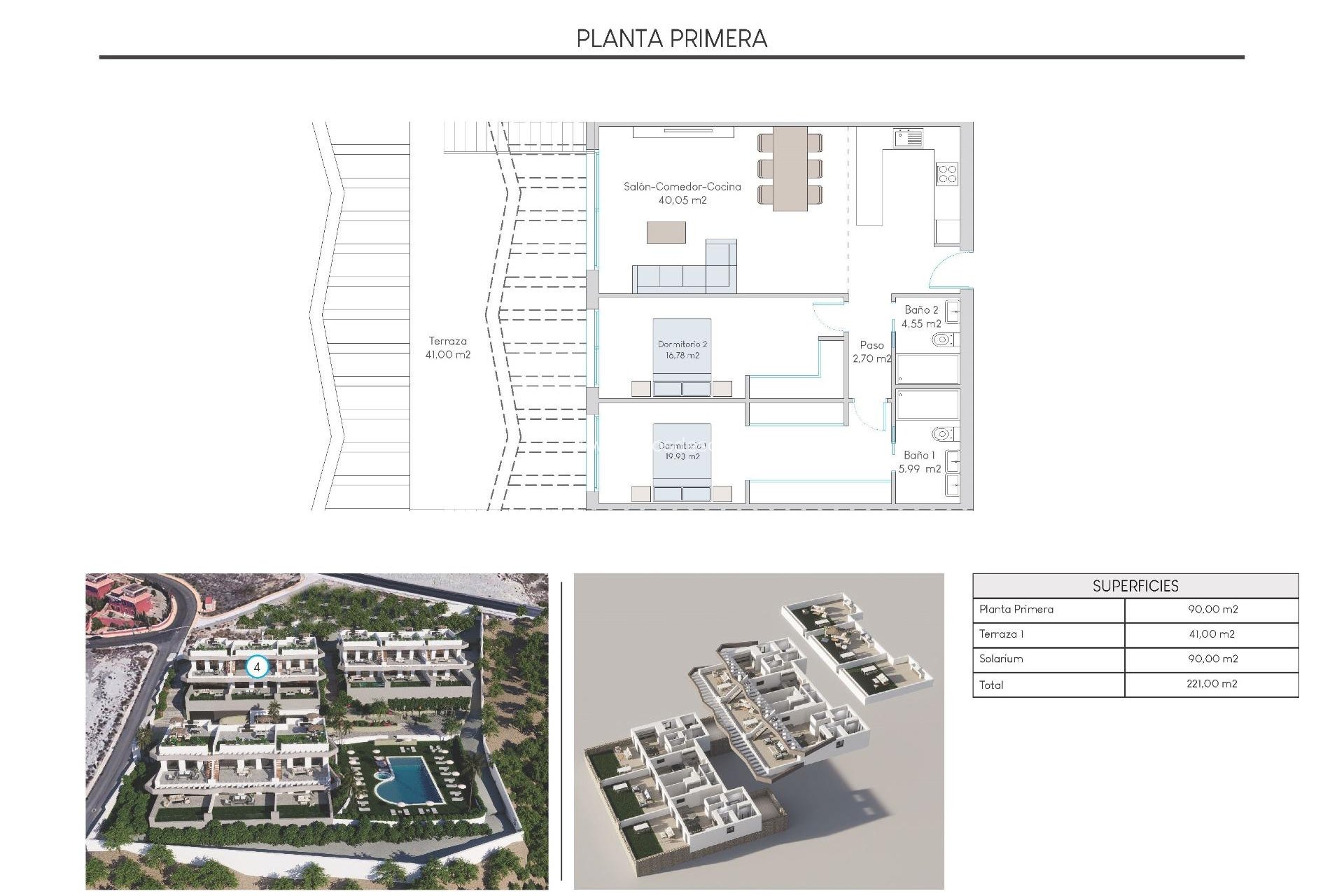 Nieuwbouw Woningen - Appartement begane grond - Finestrat - Balcón De Finestrat