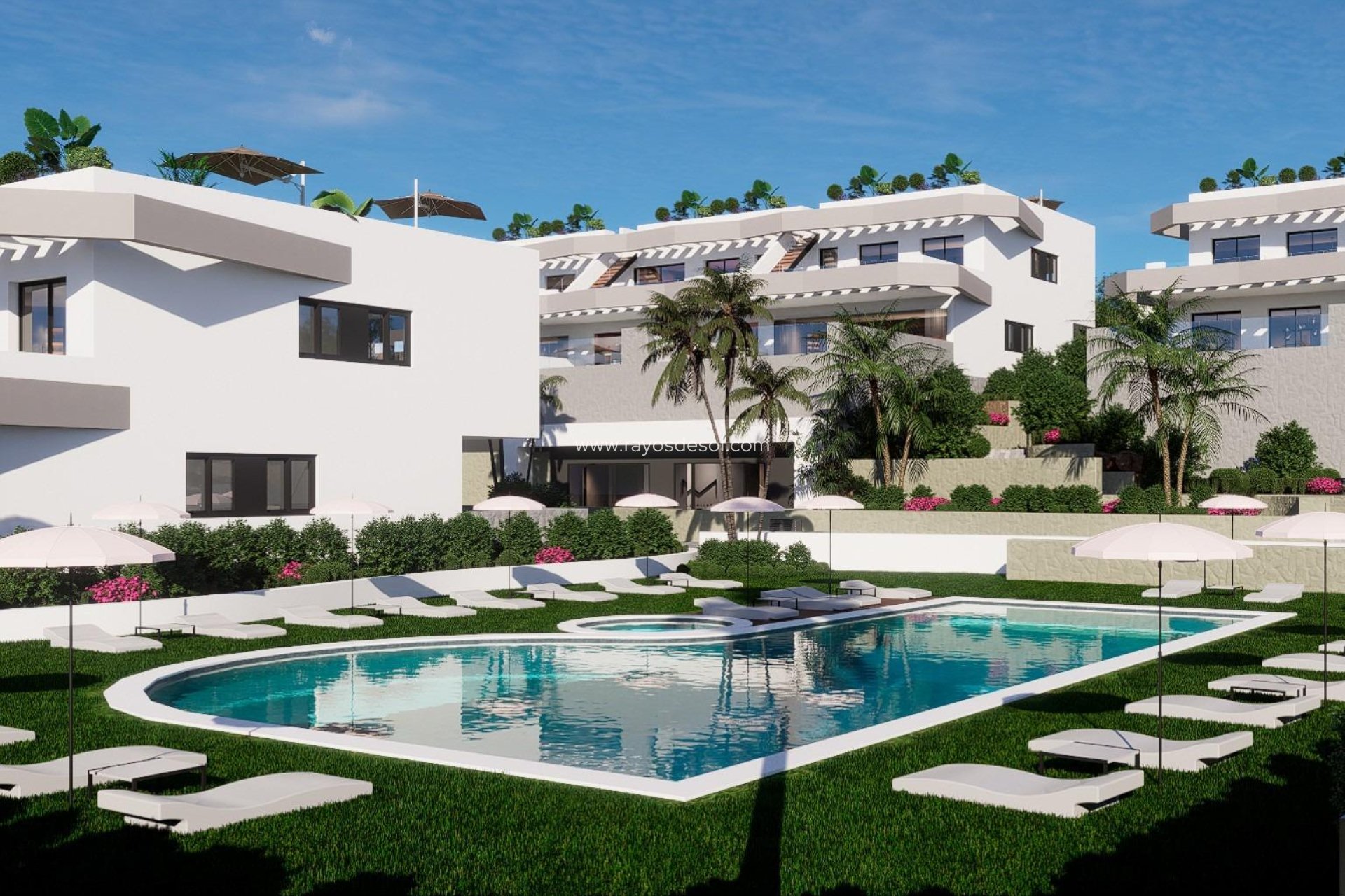 Nieuwbouw Woningen - Appartement begane grond - Finestrat - Balcón De Finestrat