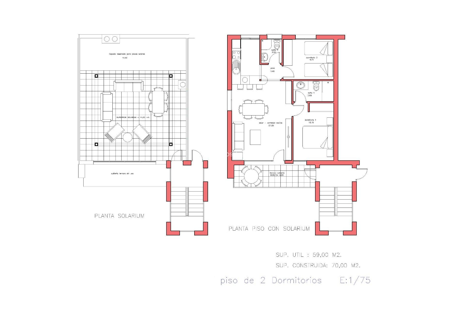 Nieuwbouw Woningen - Appartement begane grond - Fuente Álamo - La Pinilla