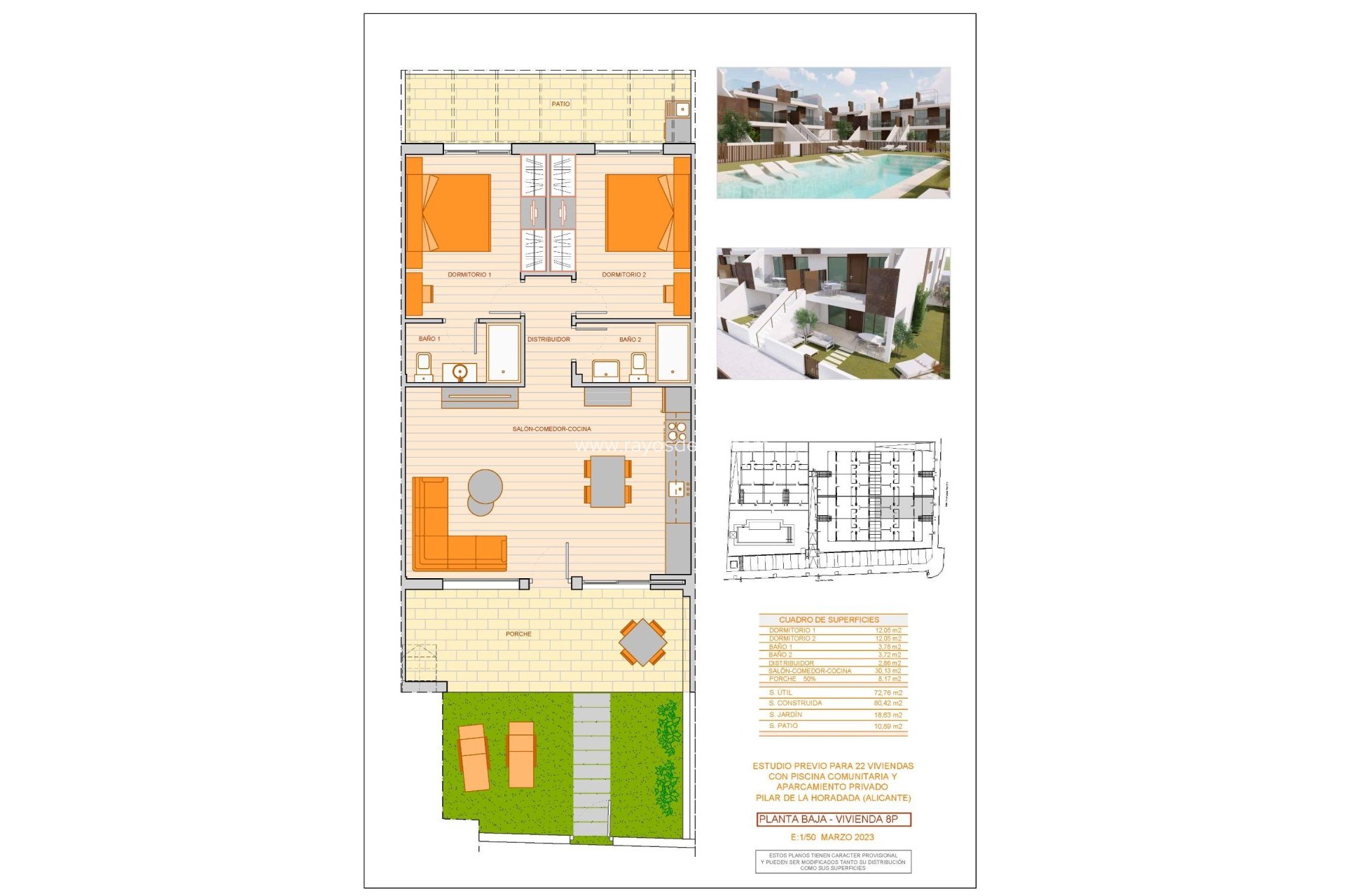 Nieuwbouw Woningen - Appartement begane grond - Pilar de la Horadada