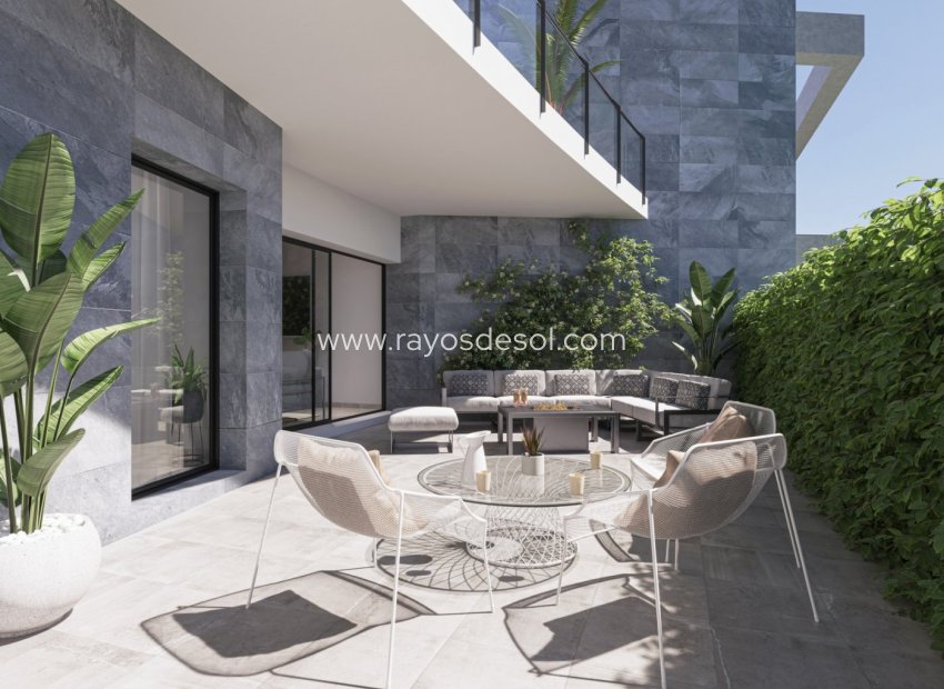 Nieuwbouw Woningen - Appartement begane grond - Puerto de Mazarron - El Alamillo