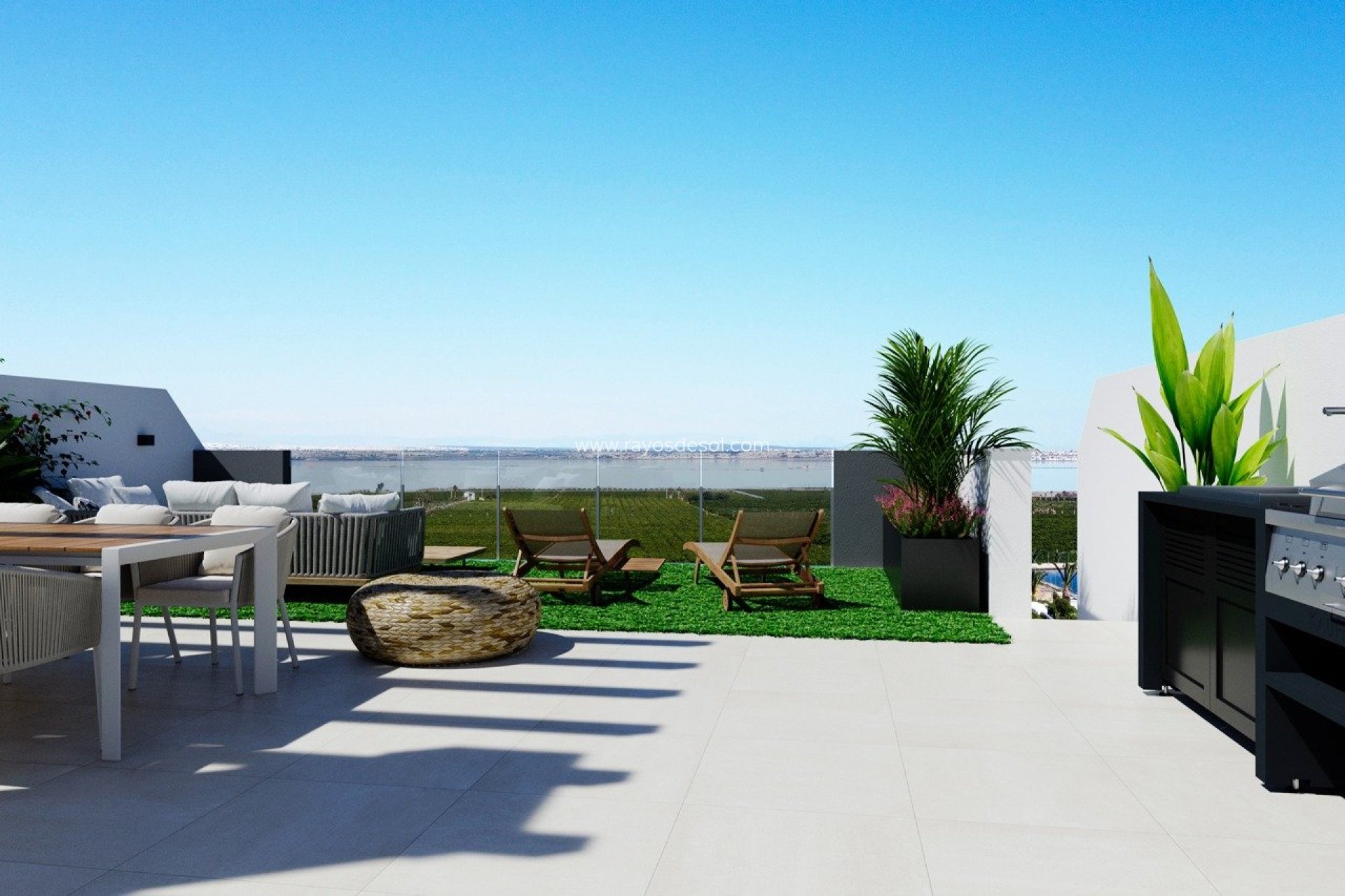 Nieuwbouw Woningen - Appartement begane grond - Torrevieja - Lago Jardin