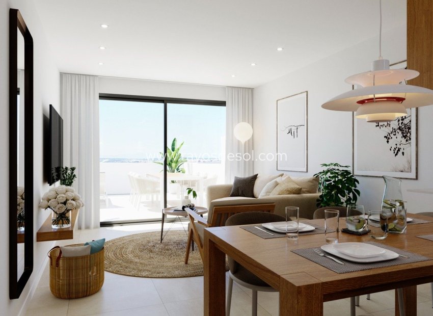 Nieuwbouw Woningen - Appartement begane grond - Torrevieja - Lago Jardin