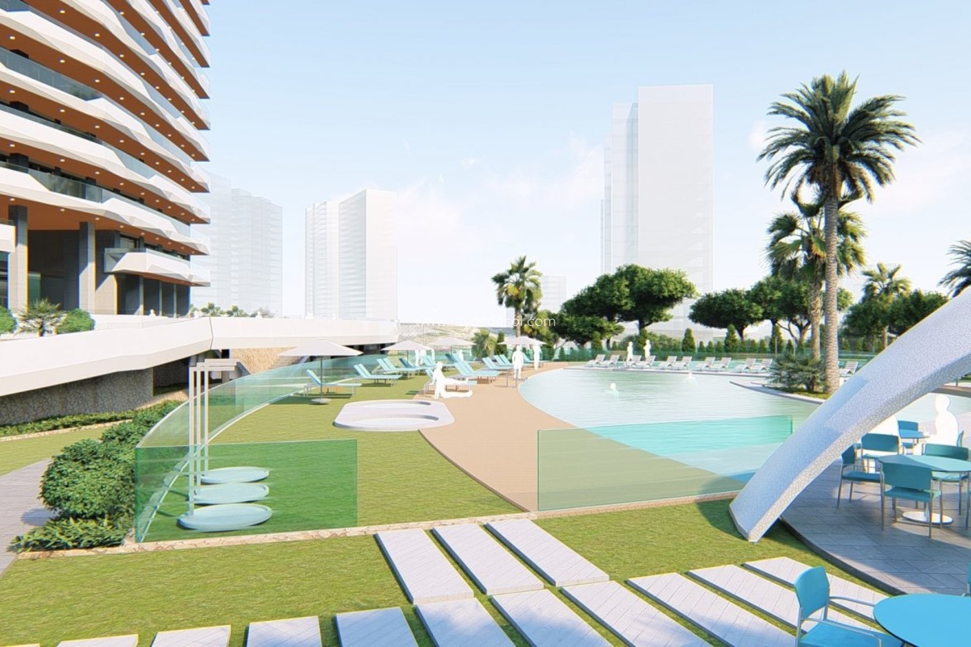 Nieuwbouw Woningen - Appartement - Benidorm - Poniente