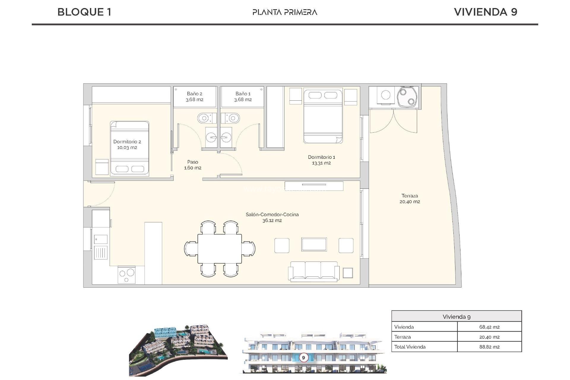 Nieuwbouw Woningen - Appartement - Finestrat - Golf Piug Campana