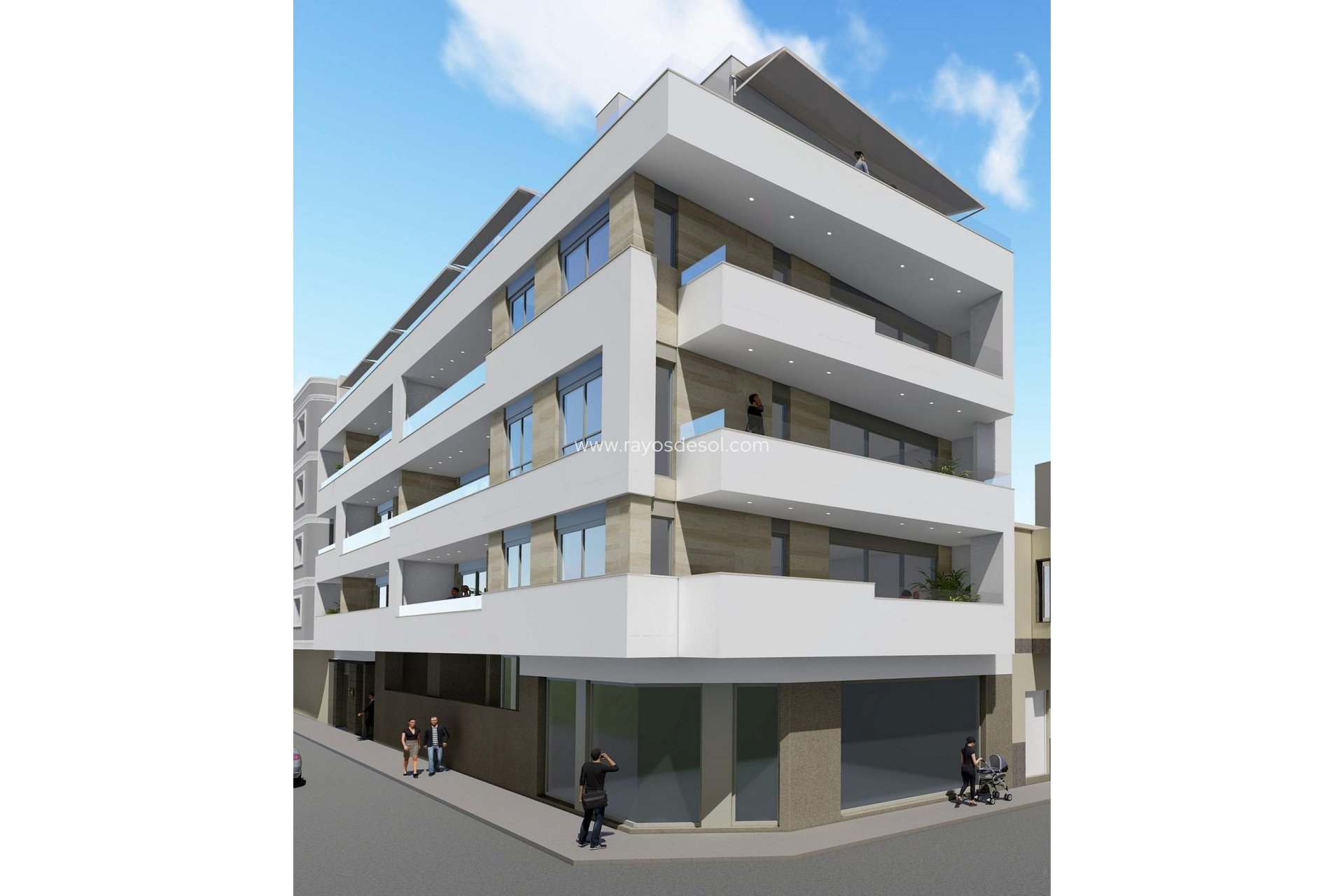 Nieuwbouw Woningen - Appartement - Torrevieja - Playa del Cura