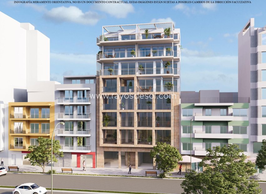 Nieuwbouw Woningen - Appartement - Villajoyosa - Pueblo