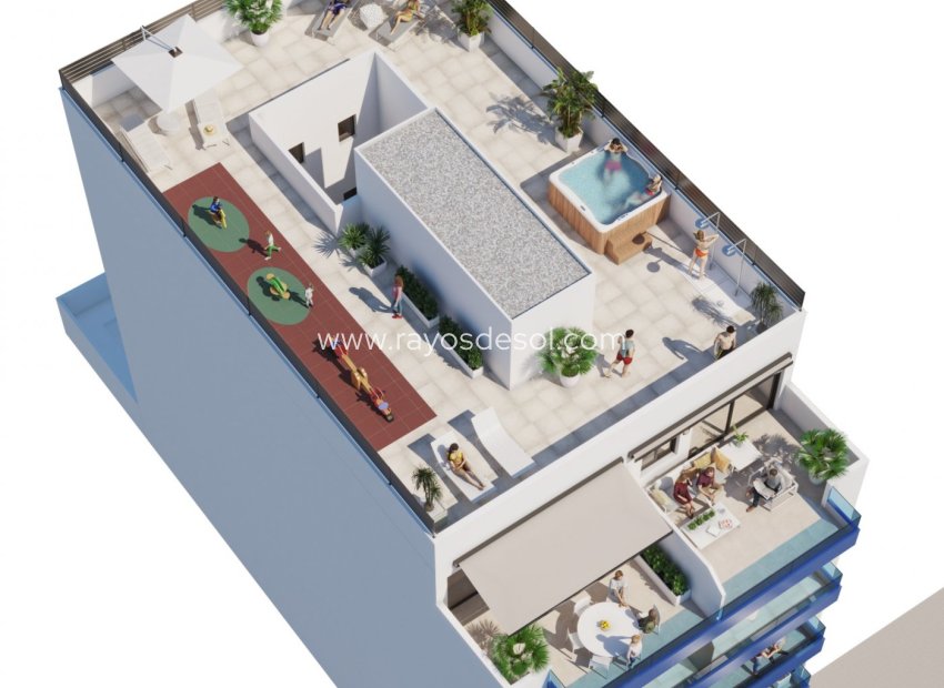 Nieuwbouw Woningen - Penthouse - Guardamar del Segura - Guardamar pueblo