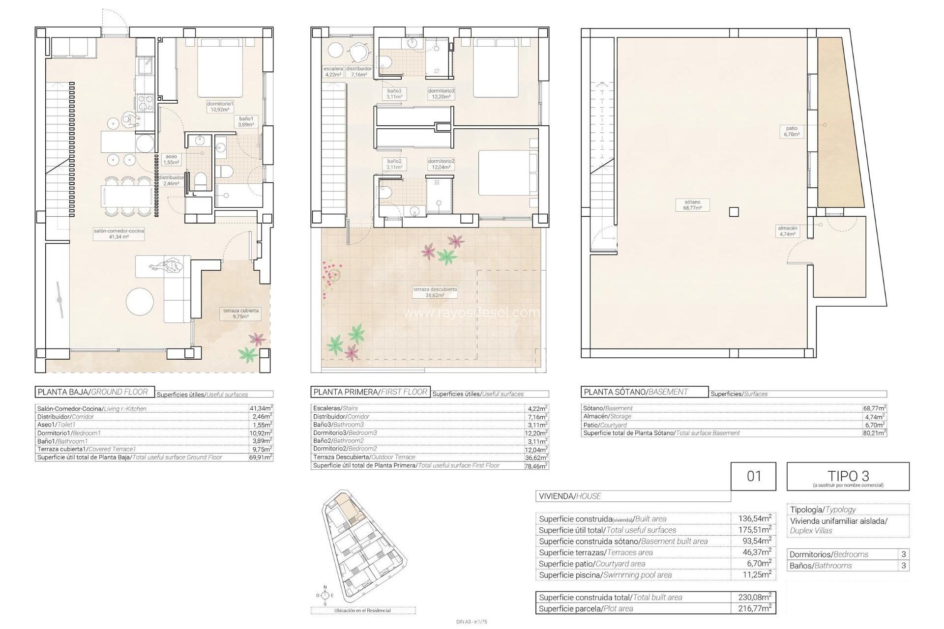 Nieuwbouw Woningen - Villa - Hondón de las Nieves - Centro