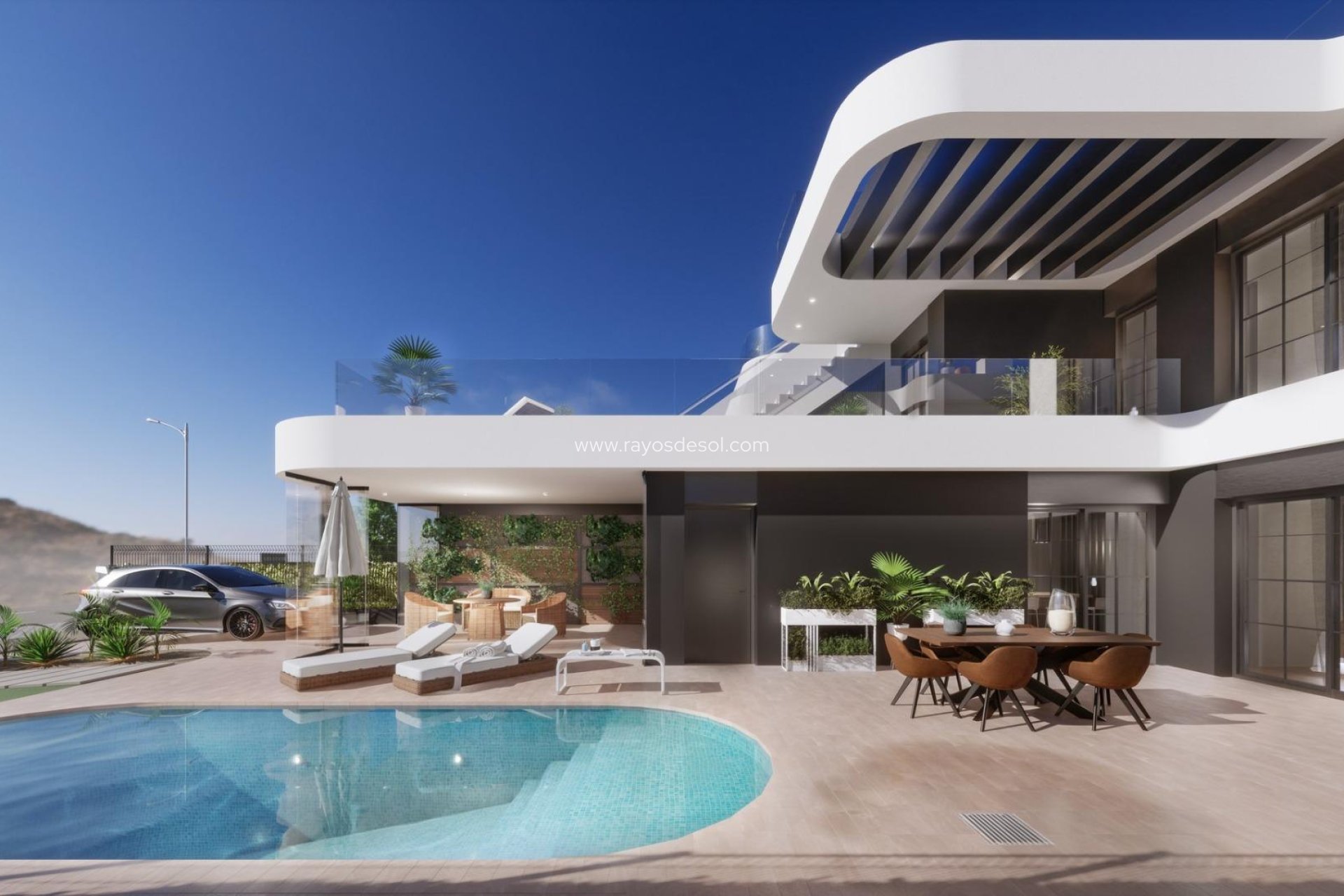 Nieuwbouw Woningen - Villa - Los Alcazares - Serena Golf