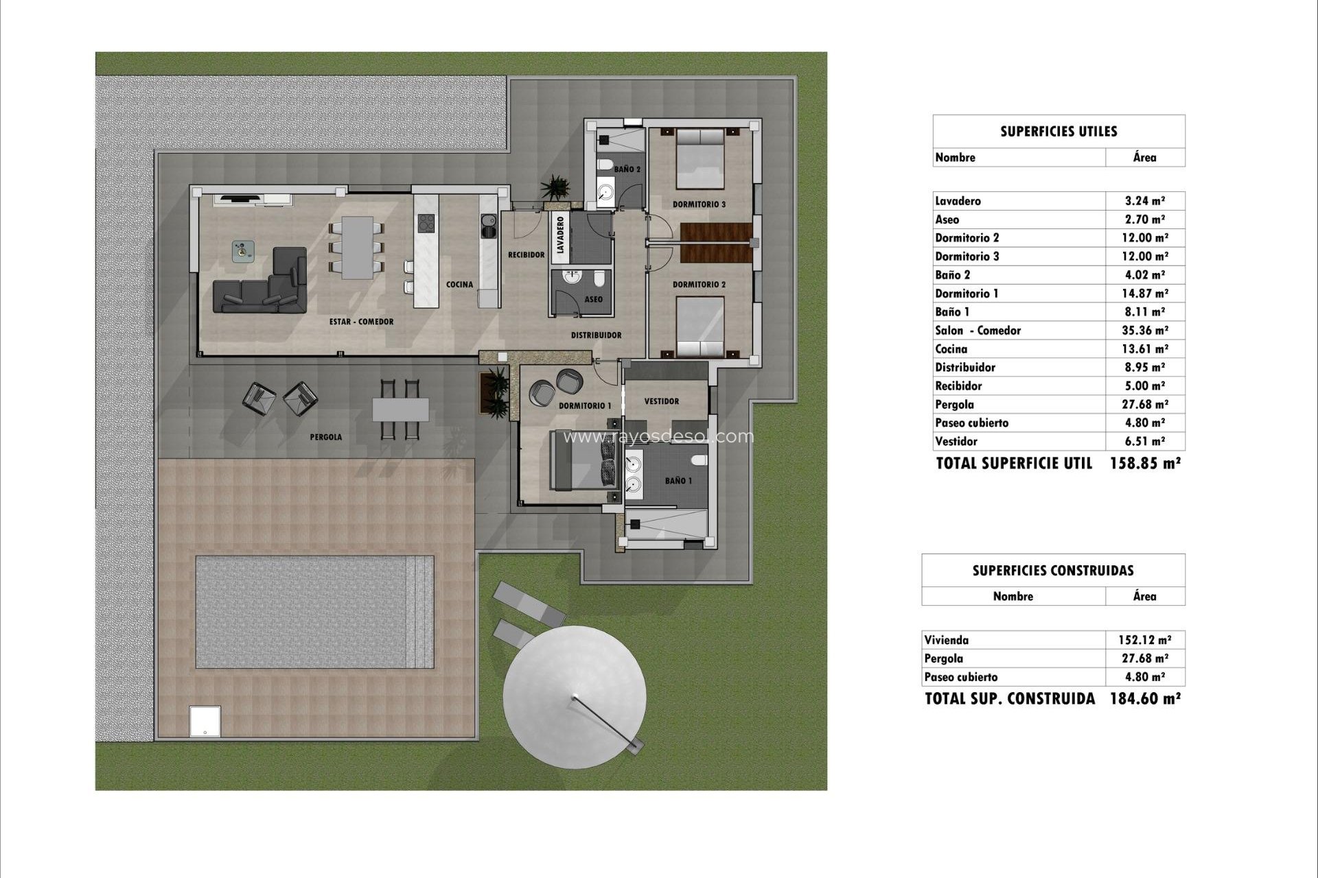 Nieuwbouw Woningen - Villa - Pinoso - Pinoso - El Pinós