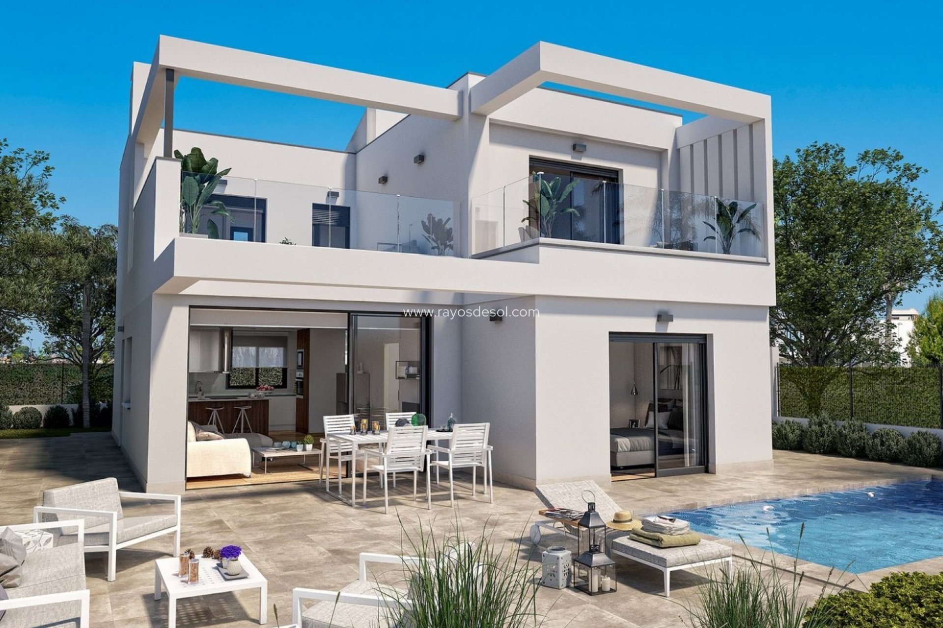 Nieuwbouw Woningen - Villa - San Javier - Roda Golf