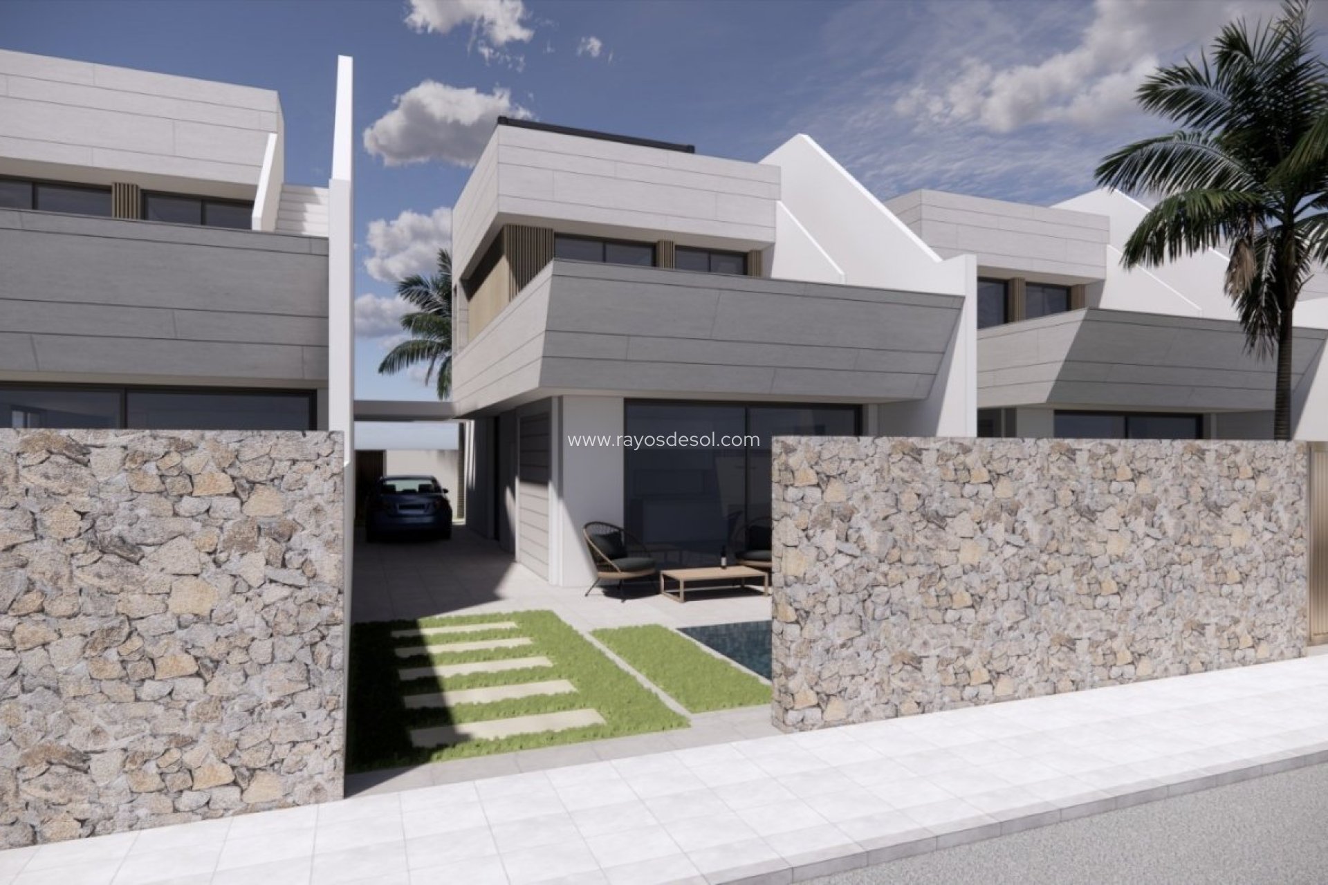 Nieuwbouw Woningen - Villa - San Javier - Santiago De La Ribera