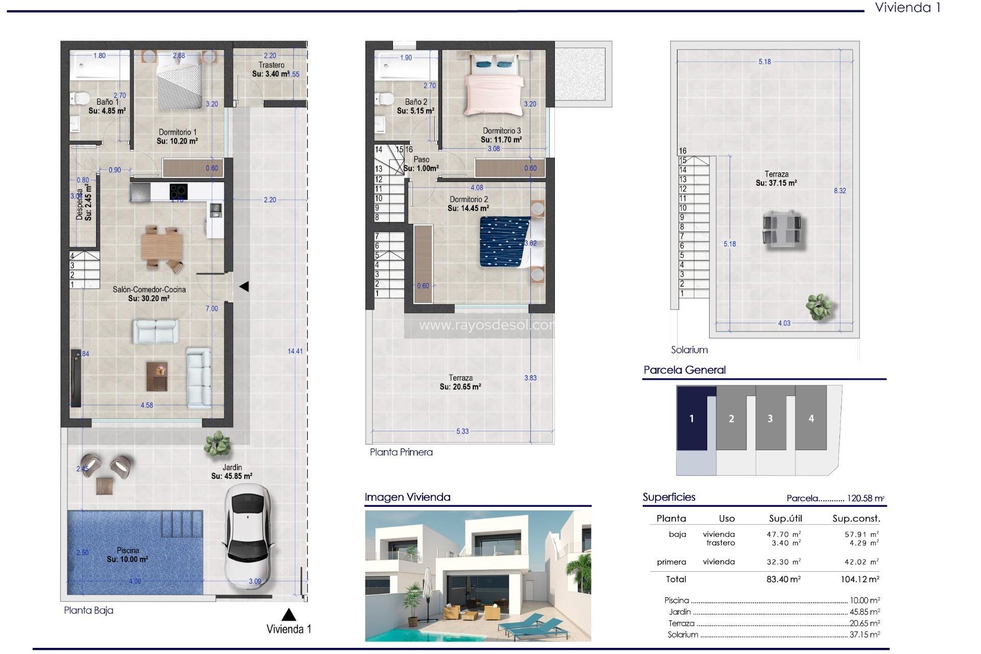 Nieuwbouw Woningen - Villa - San Pedro del Pinatar - Pueblo