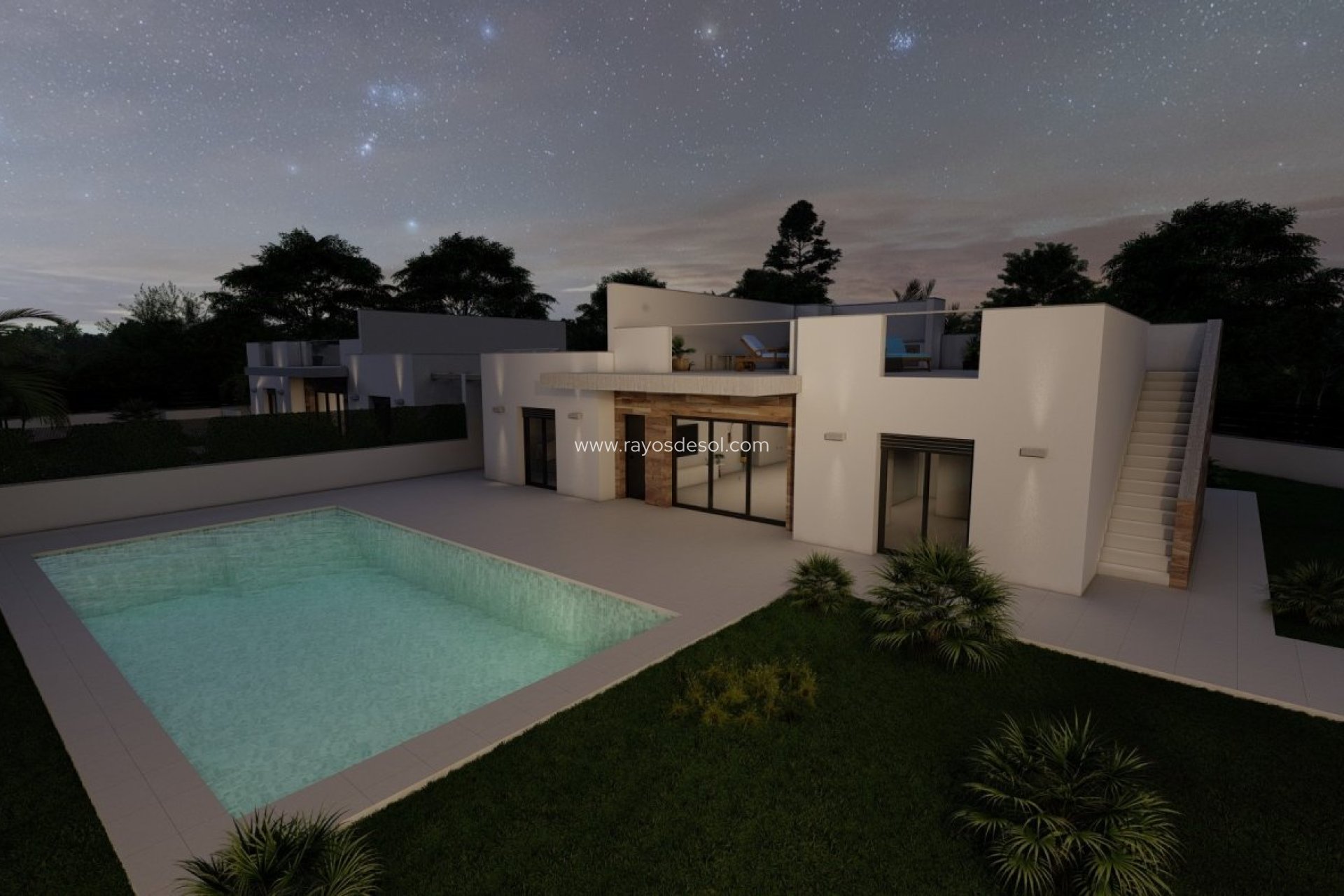 Nieuwbouw Woningen - Villa - Torre Pacheco - Roldán