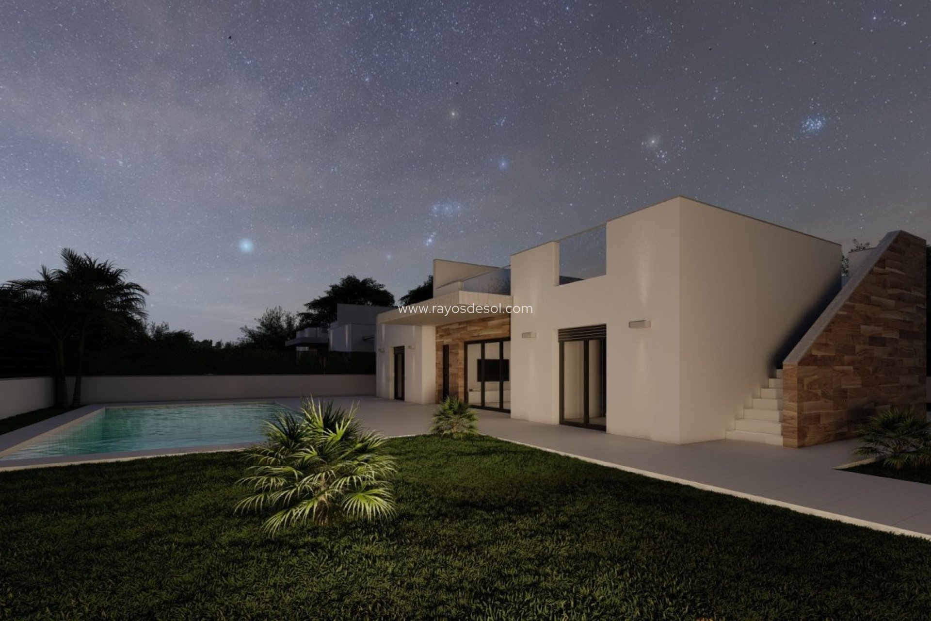 Nieuwbouw Woningen - Villa - Torre Pacheco - Roldán