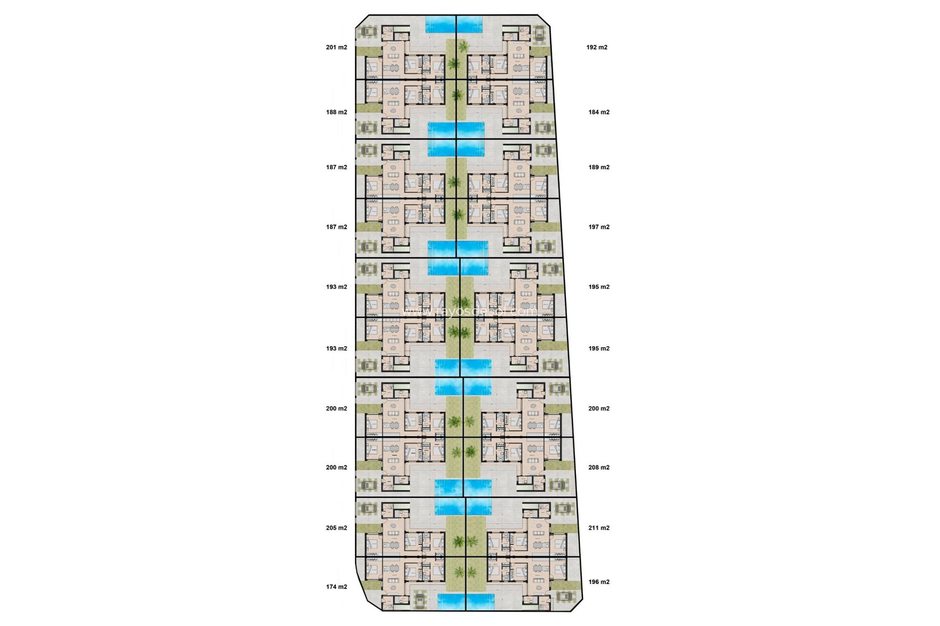 Nieuwbouw Woningen - Villa - Torre Pacheco - Roldán