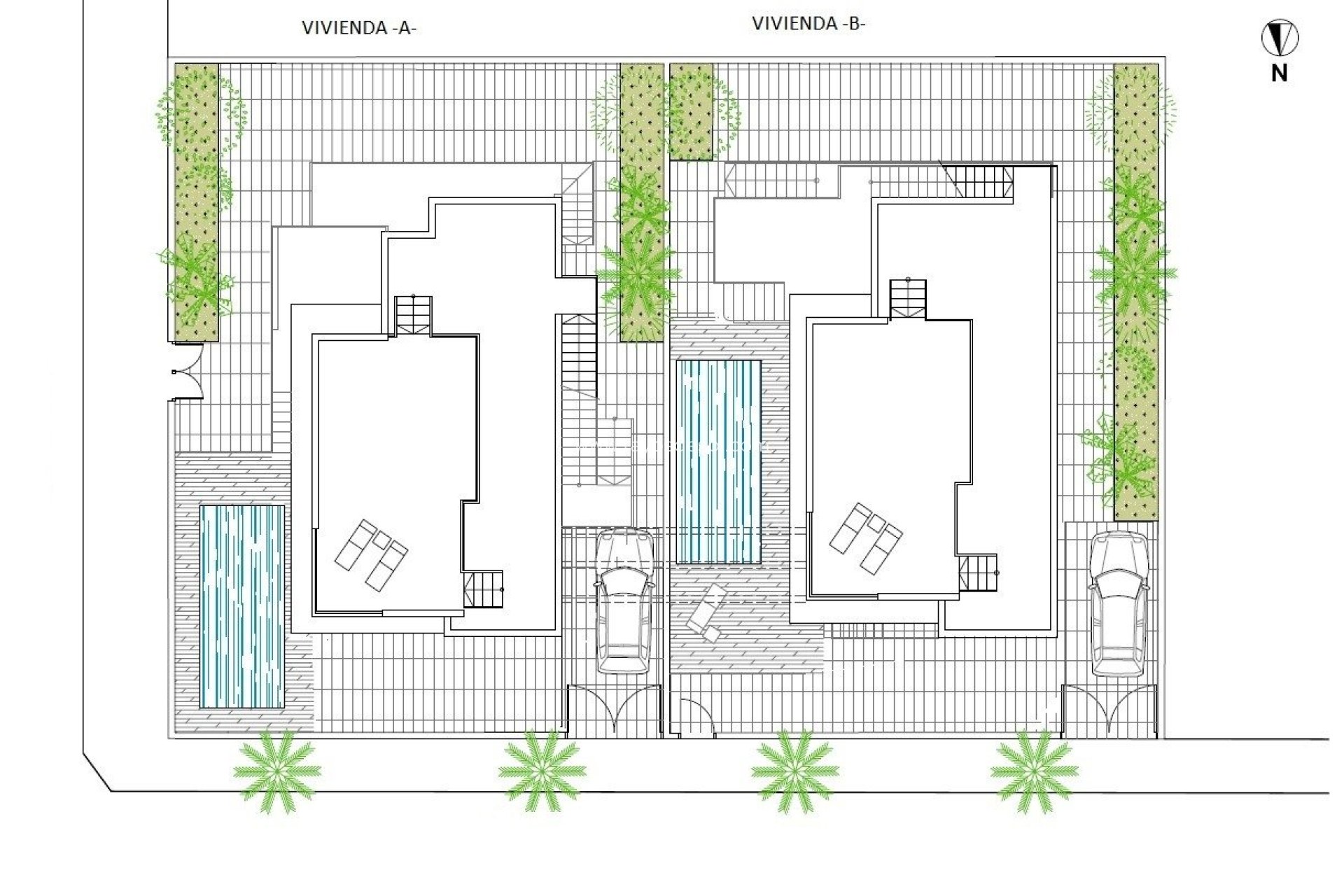 Nieuwbouw Woningen - Villa - Torrevieja - La Mata Pueblo