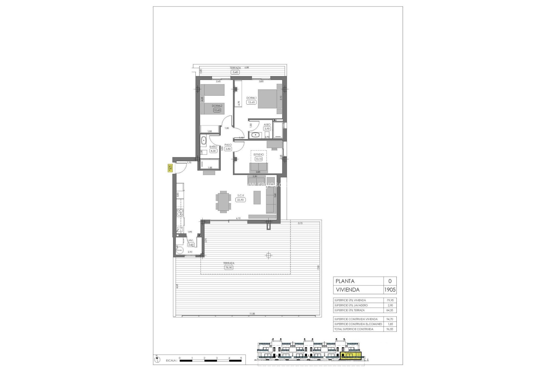 Obra nueva - Apartamento / piso - Algorfa - La Finca Golf