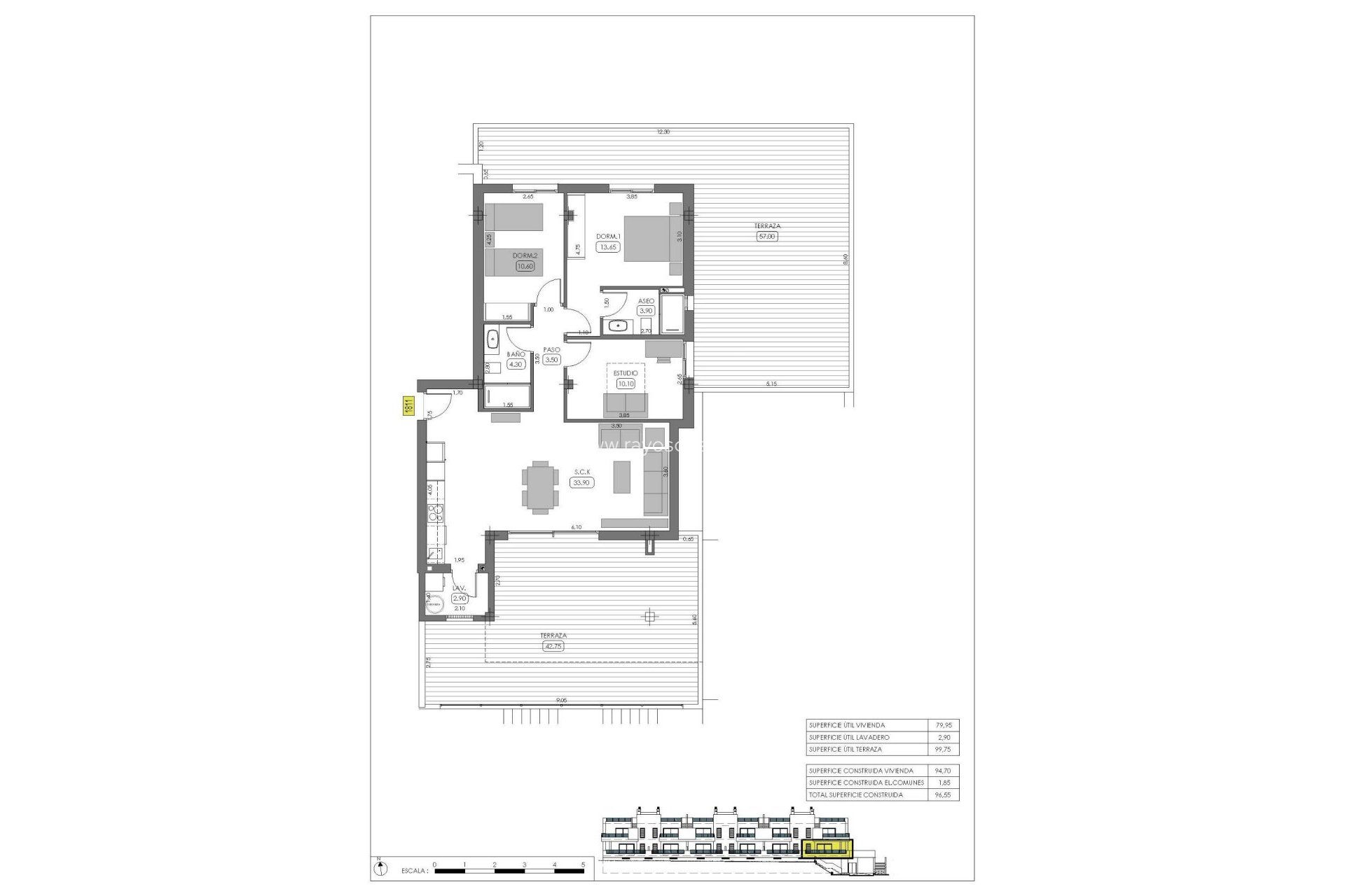 Obra nueva - Apartamento / piso - Algorfa - La Finca Golf