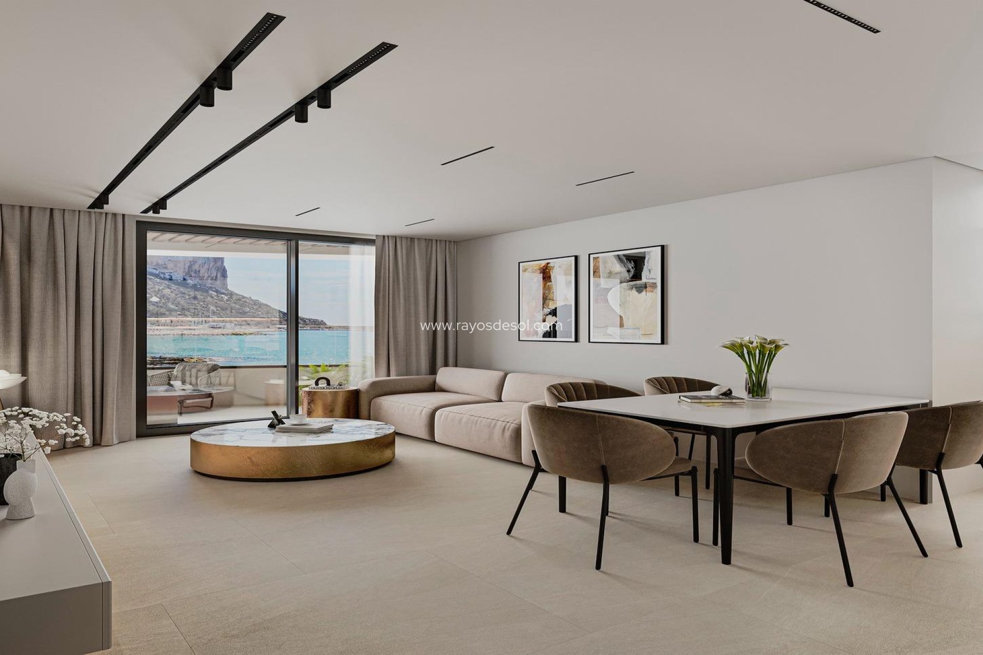 Obra nueva - Apartamento / piso - Calpe - Playa Cantal Roig