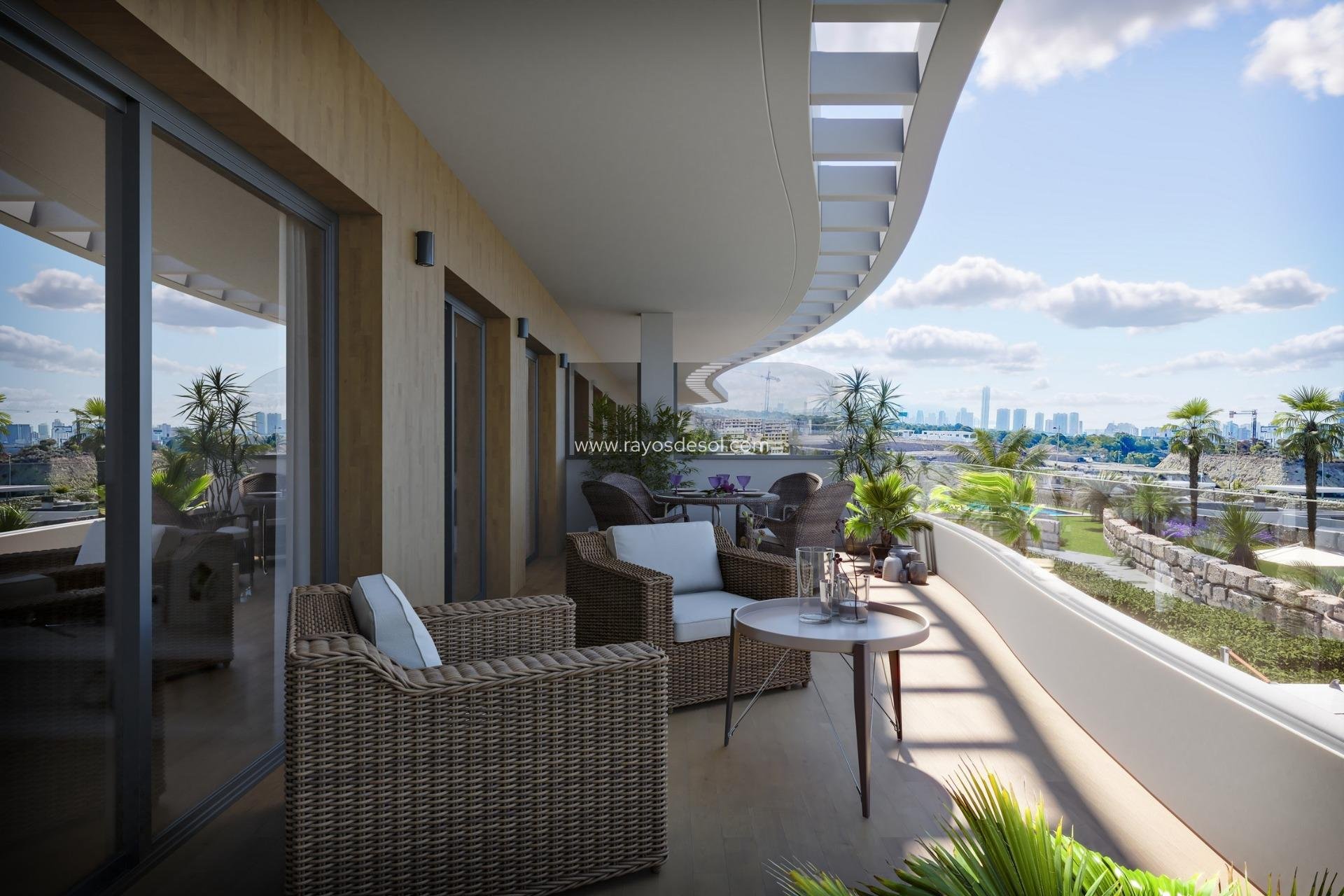 Obra nueva - Apartamento / piso - Finestrat - Balcón De Finestrat