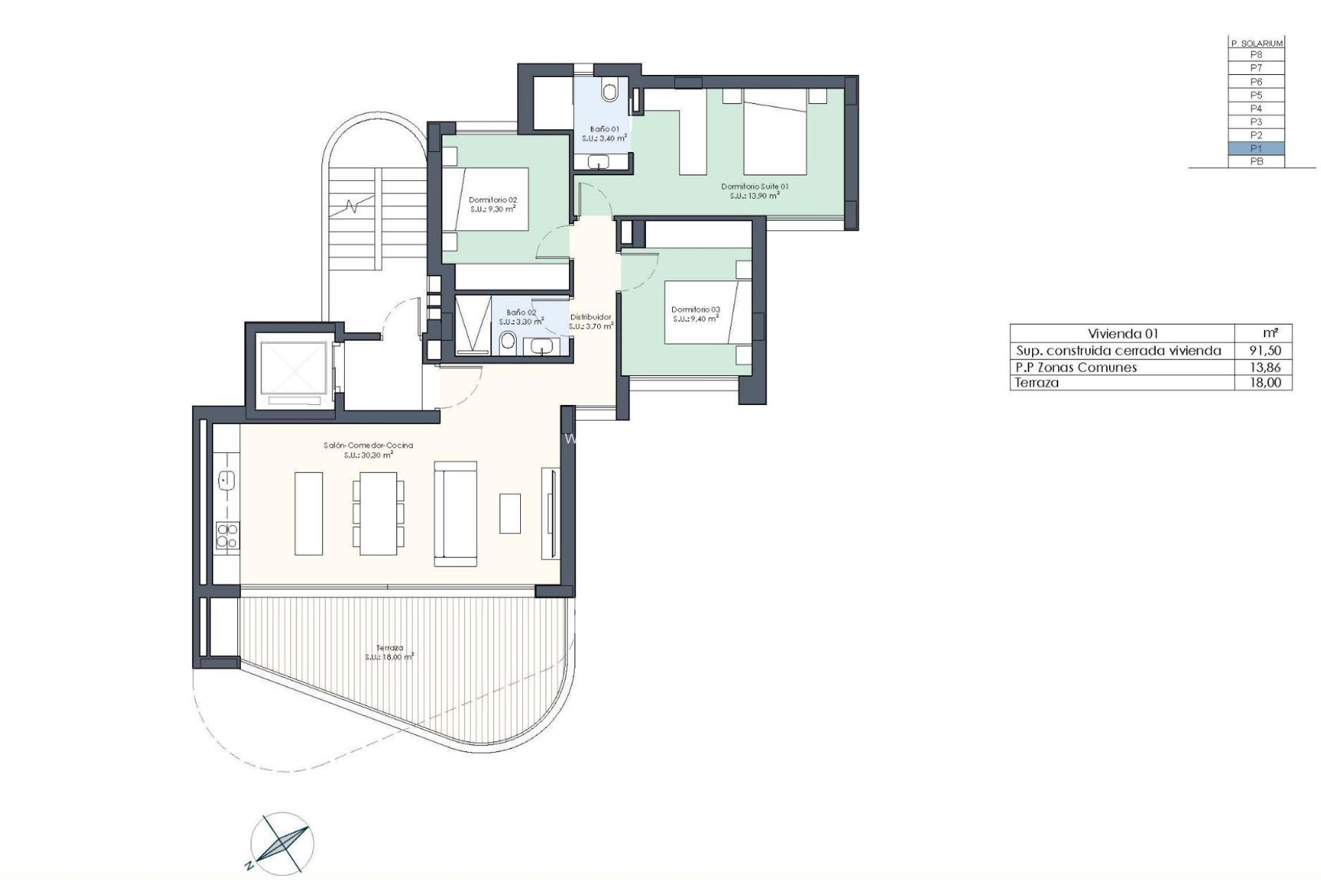 Obra nueva - Apartamento / piso - Guardamar del Segura - Avenida del Puerto