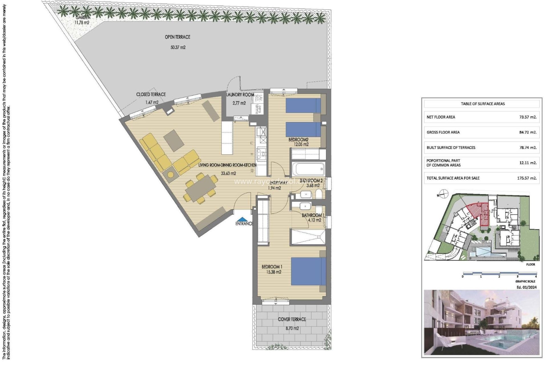 Obra nueva - Apartamento / piso - Jávea - Cala Blanca