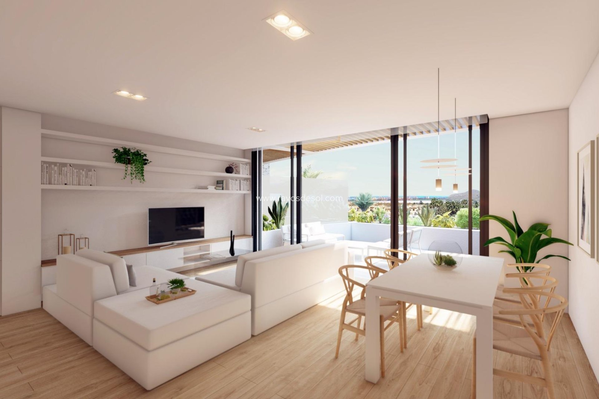 Obra nueva - Apartamento / piso - La Manga Club - Las Orquídeas