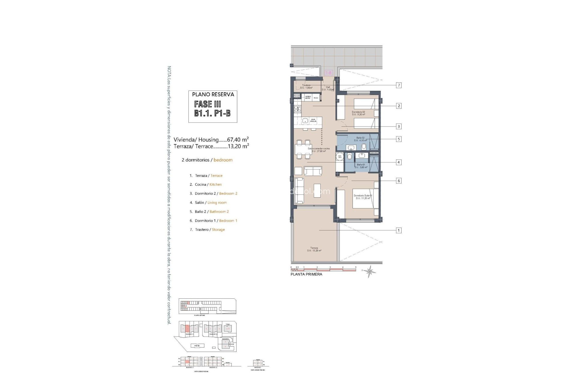 Obra nueva - Apartamento / piso - Los Alcazares - La Serena Golf