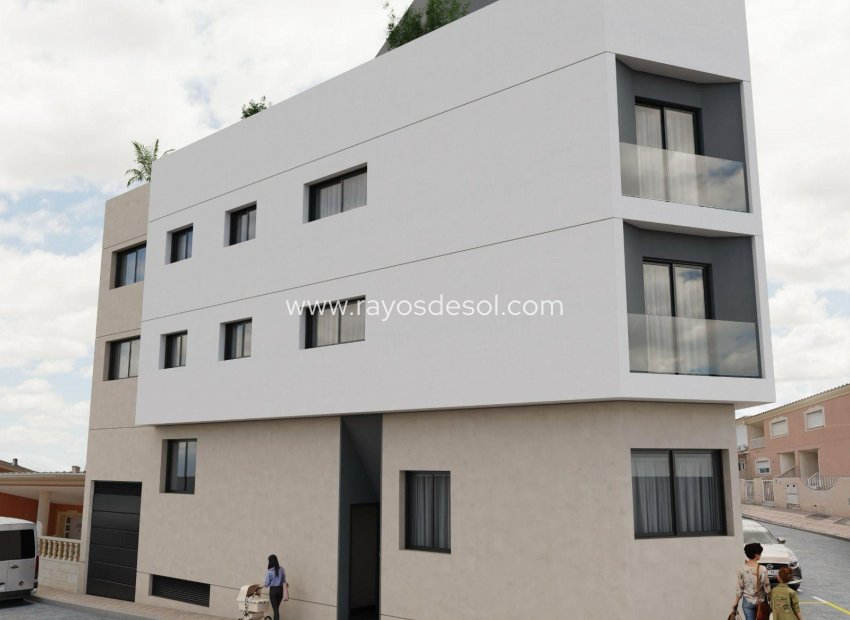 Obra nueva - Apartamento / piso - Mazarron - pueblo
