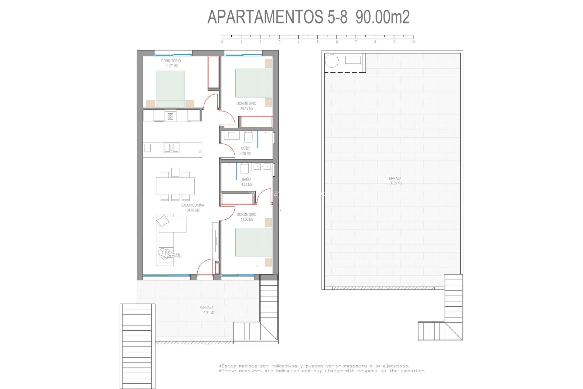 Obra nueva - Apartamento / piso - Pilar de la Horadada - Zona Pueblo