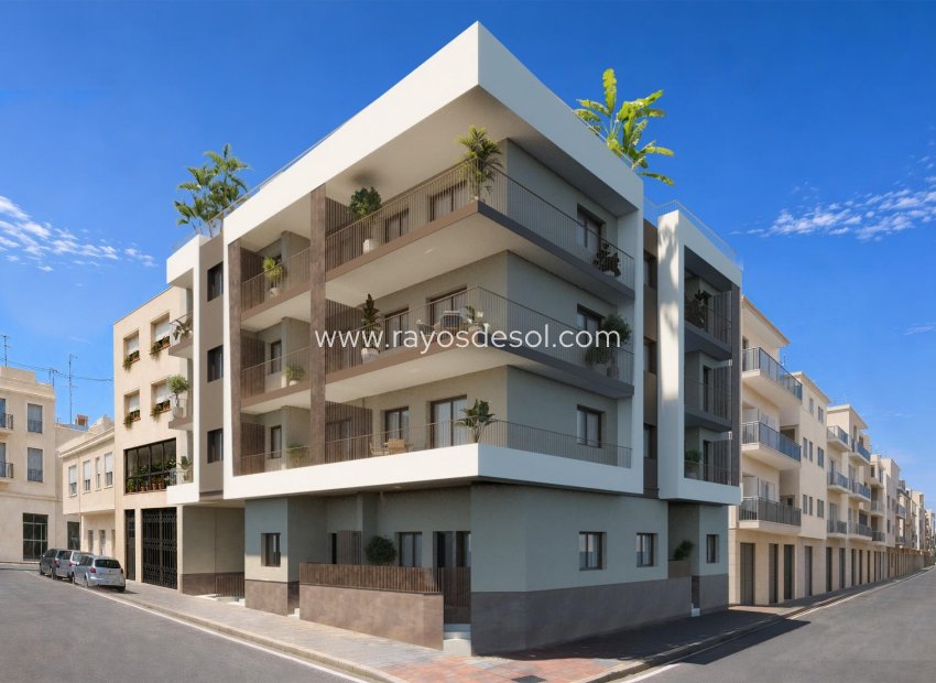 Obra nueva - Apartamento / piso - Santa Pola - Centro
