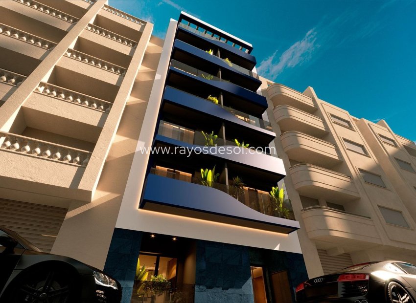 Obra nueva - Apartamento / piso - Torrevieja - Playa del Acequión