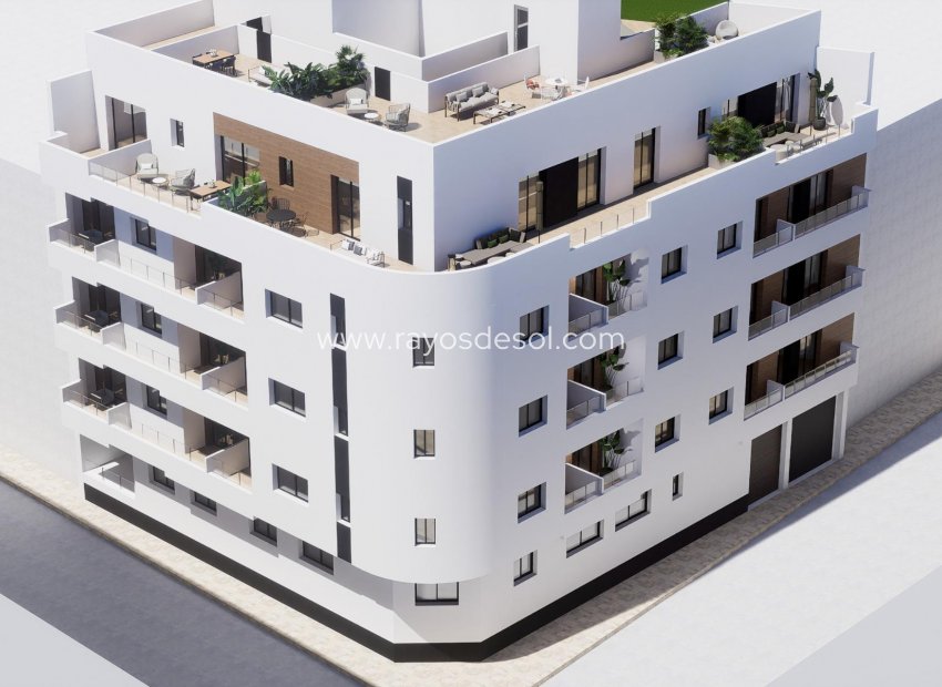 Obra nueva - Apartamento / piso - Torrevieja - pueblo