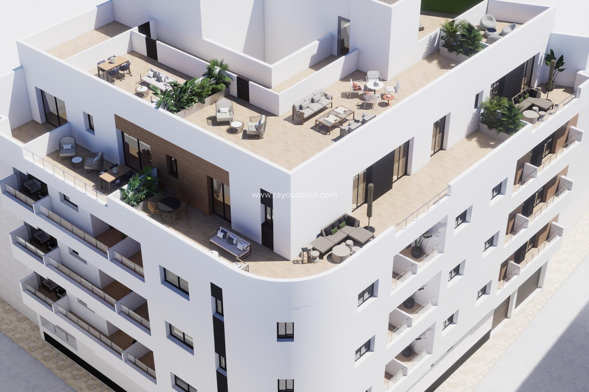 Obra nueva - Apartamento / piso - Torrevieja - pueblo