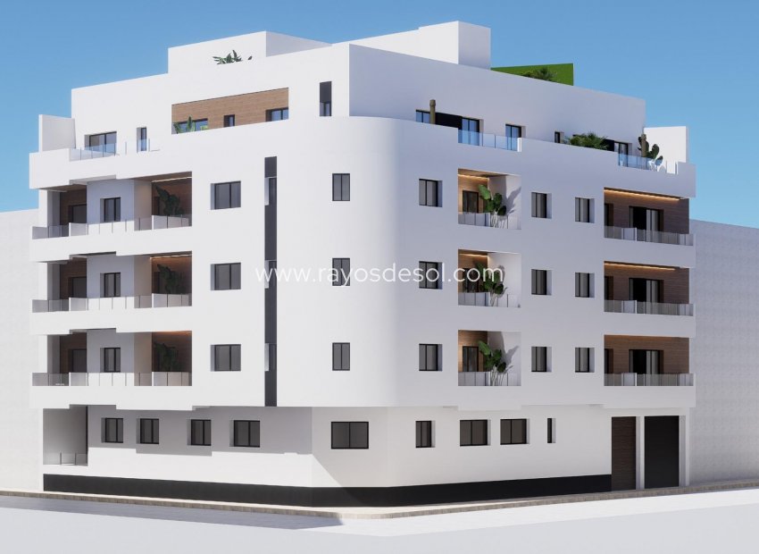 Obra nueva - Apartamento / piso - Torrevieja - pueblo