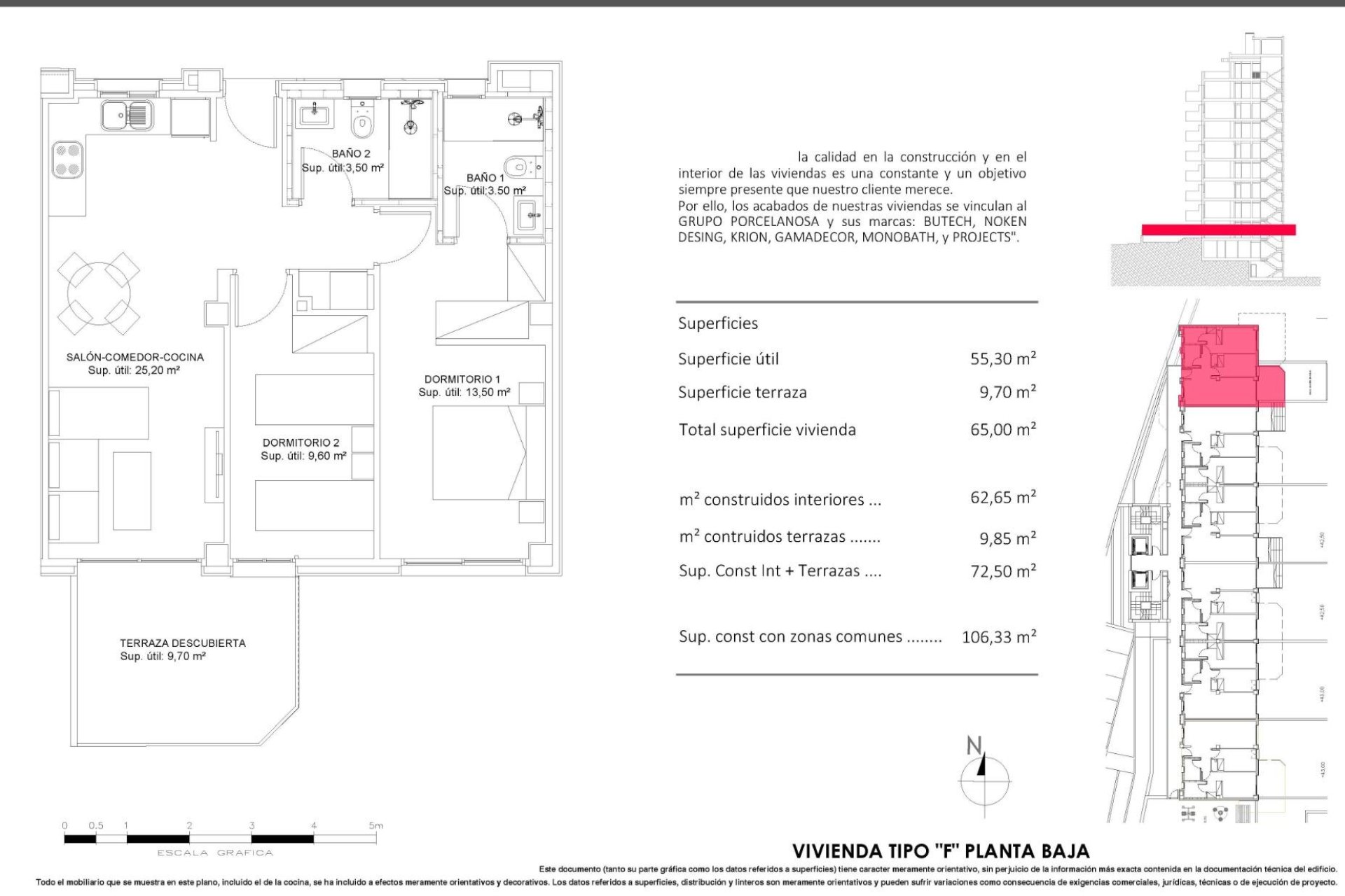 Obra nueva - Apartamento / piso - Villajoyosa - Cala de Finestrat