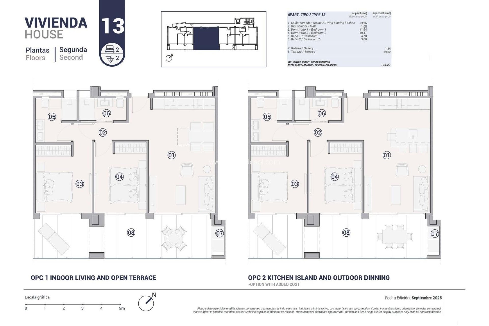Obra nueva - Apartamento / piso - Villajoyosa - Puntes del Moro