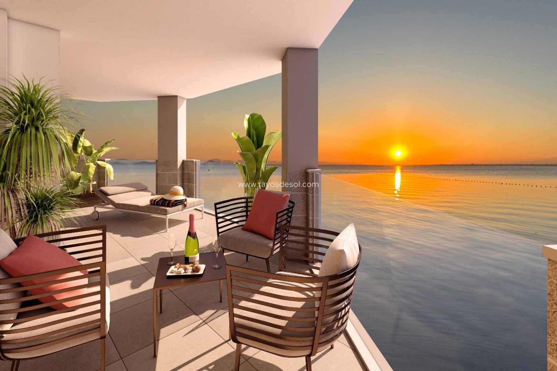 Obra nueva - Ático - La Manga del Mar Menor - La Manga