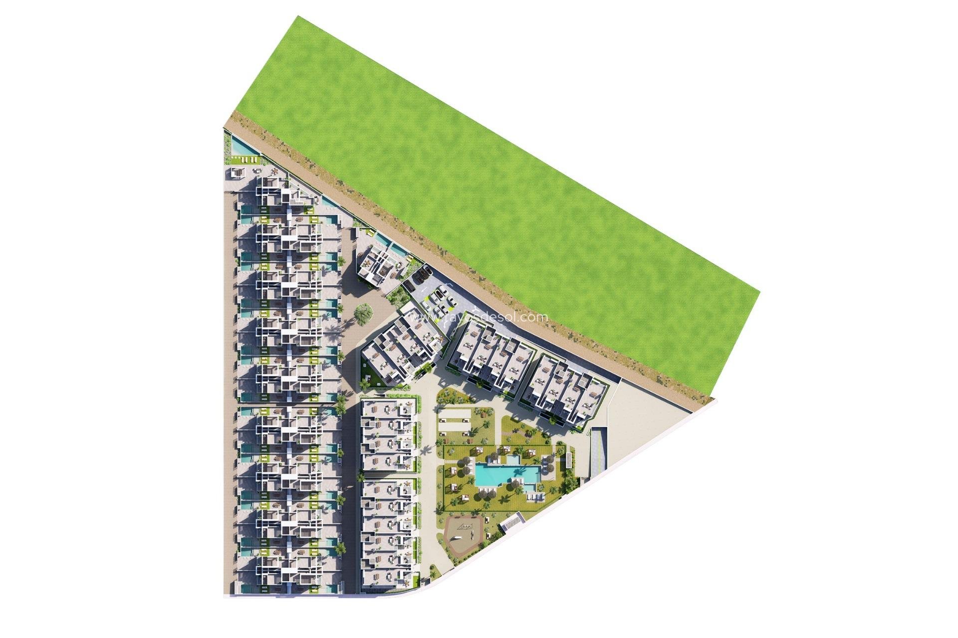 Obra nueva - Ático - Los Alcazares - Serena Golf