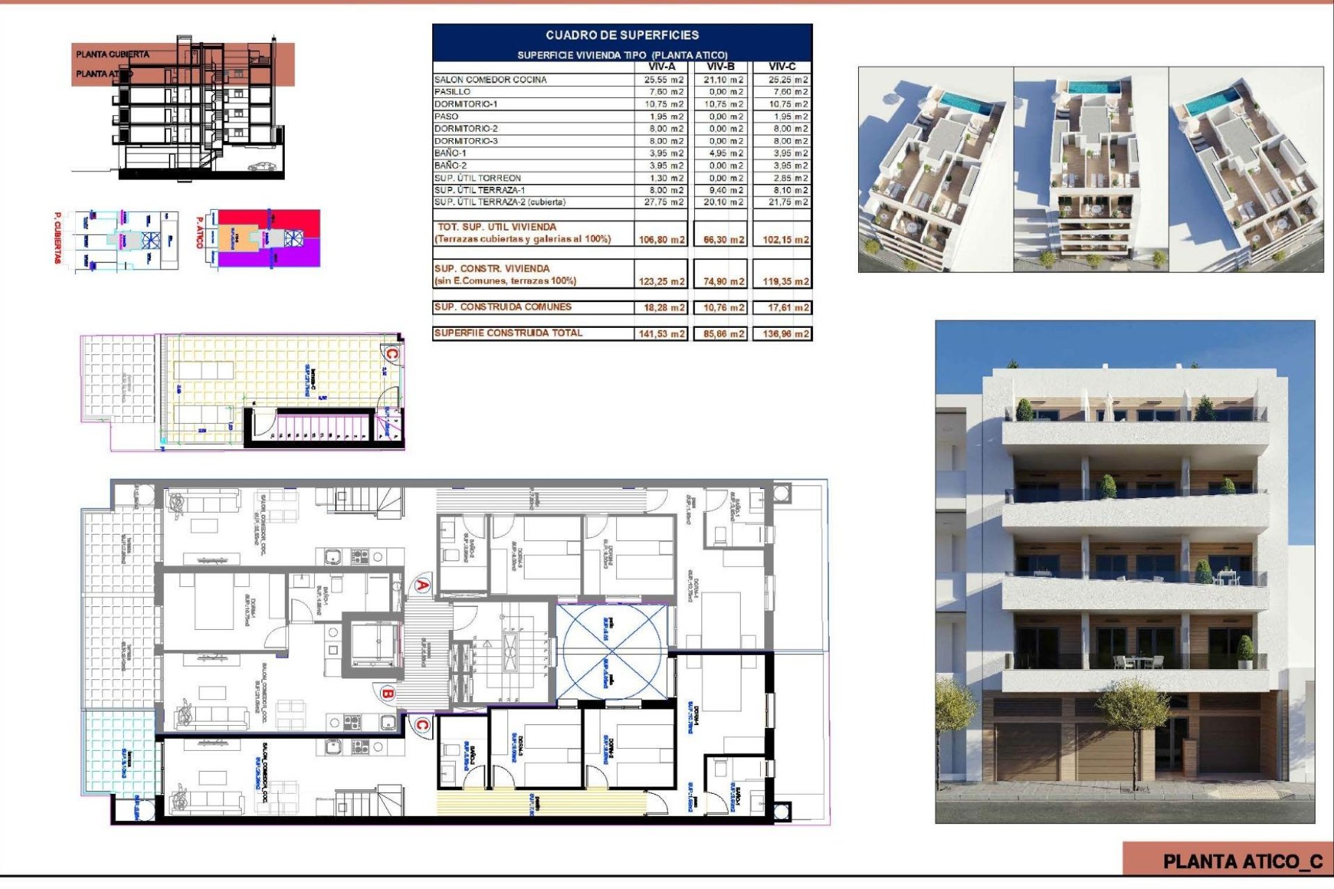 Obra nueva - Ático - Torrevieja - Centro