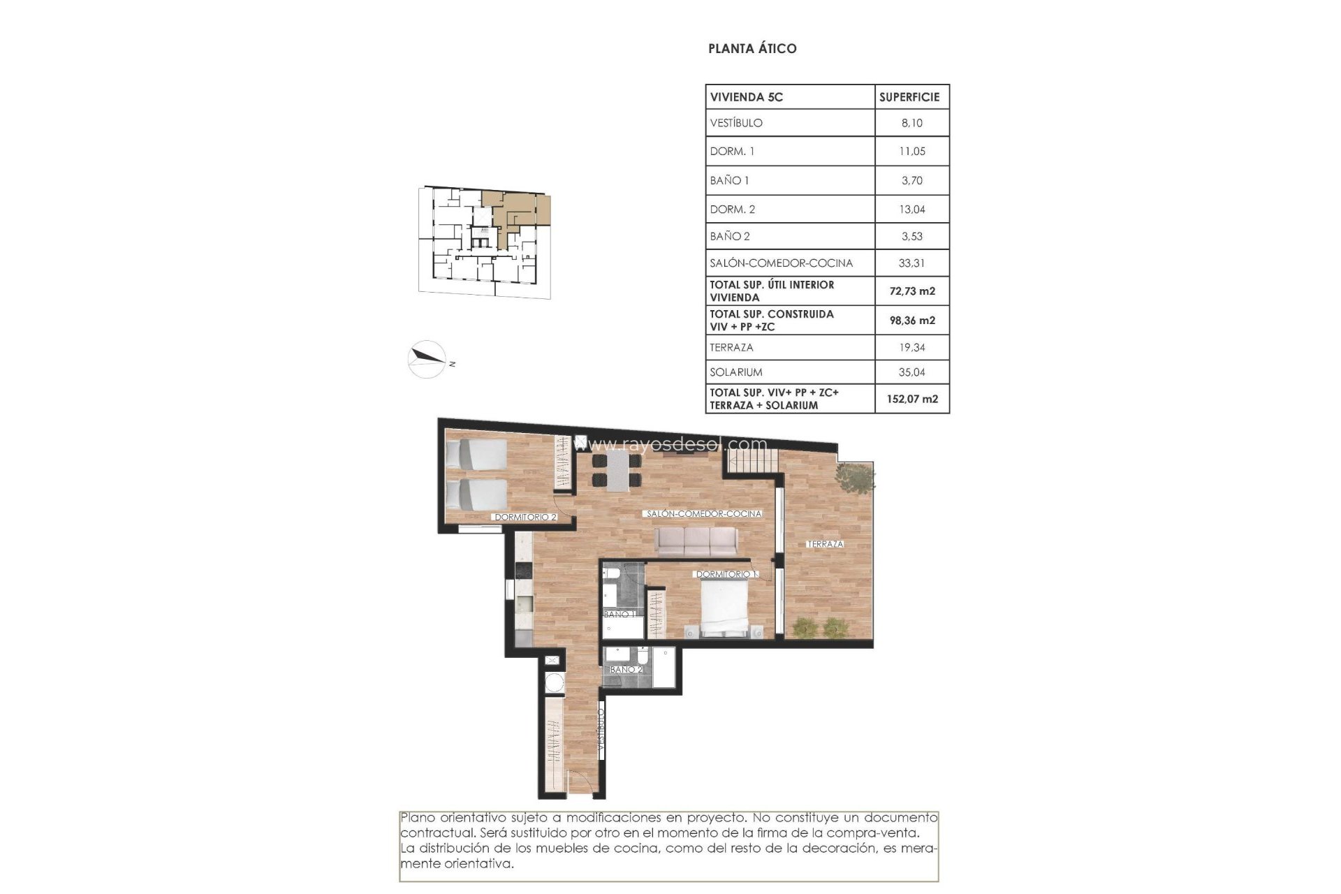 Obra nueva - Ático - Torrevieja - Centro