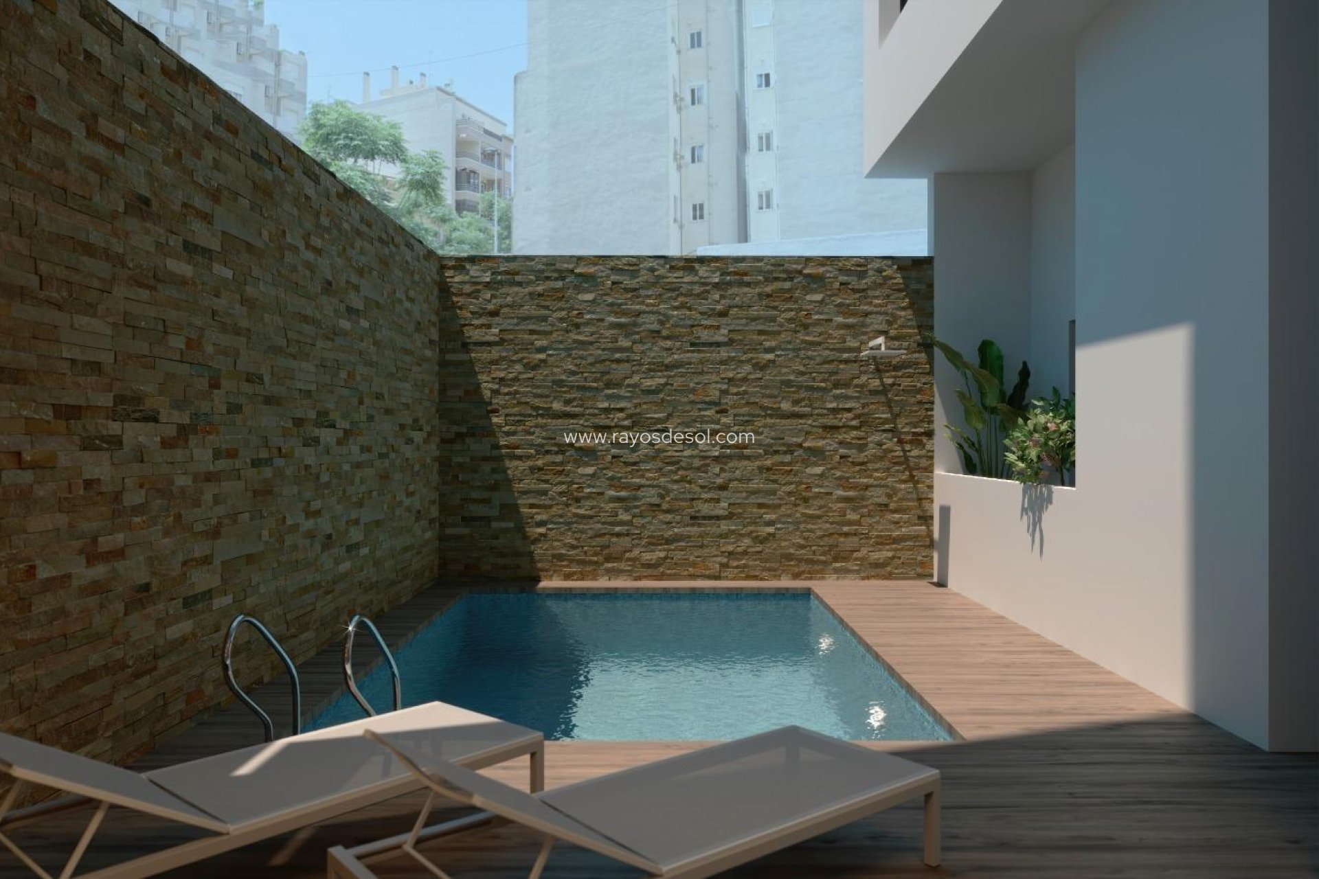 Obra nueva - Ático - Torrevieja - Playa de El Cura