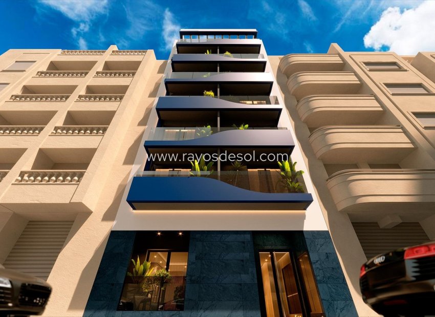 Obra nueva - Ático - Torrevieja - Playa del Acequión