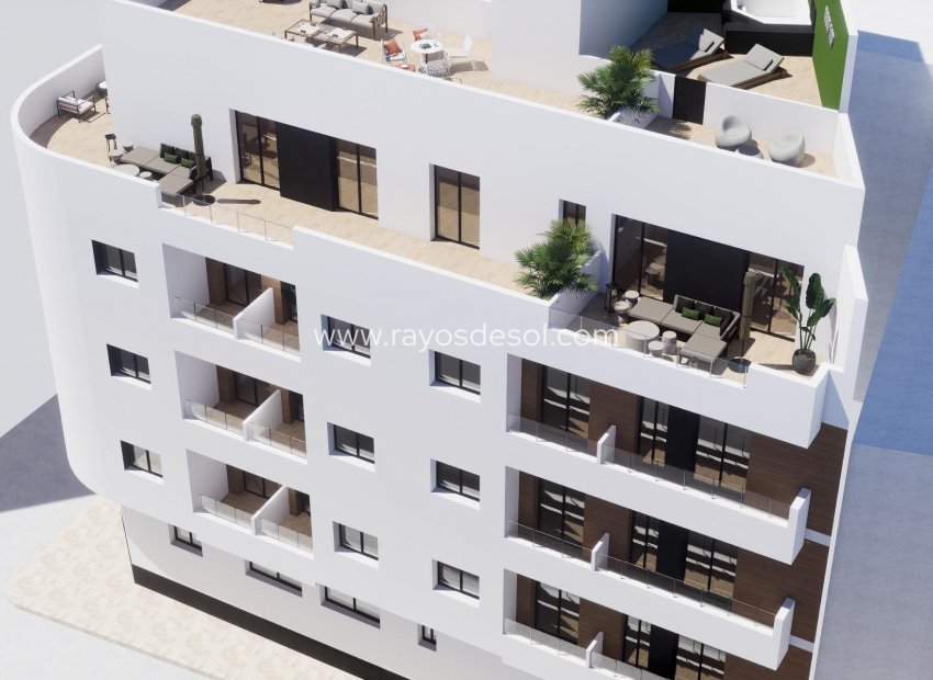 Obra nueva - Ático - Torrevieja - pueblo