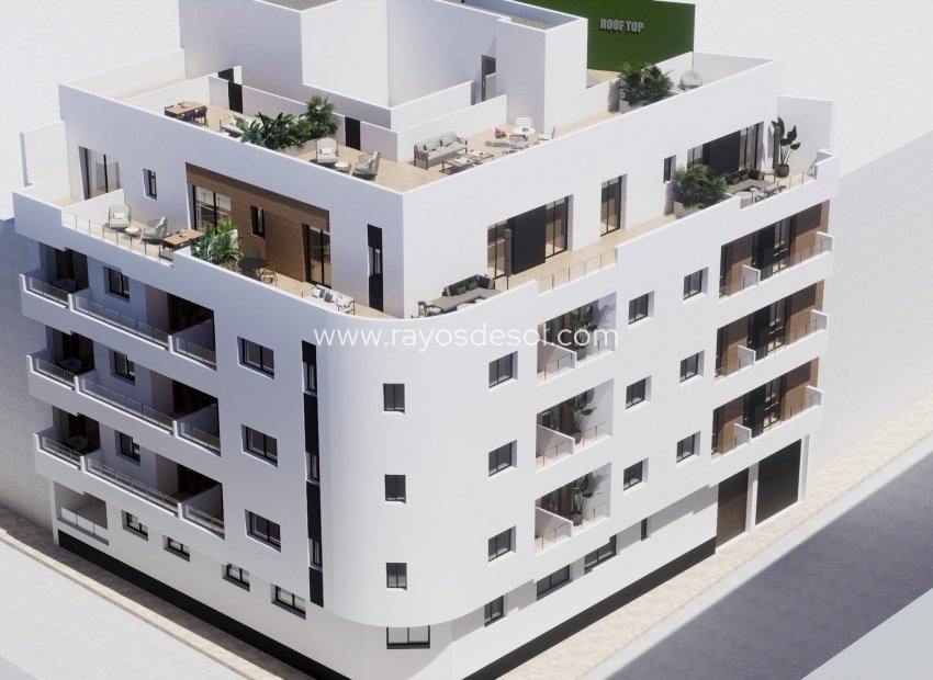 Obra nueva - Ático - Torrevieja - pueblo