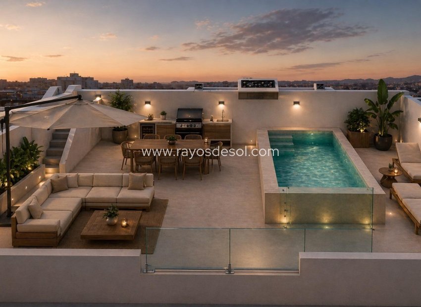 Obra nueva - Ático - Villajoyosa - Cala de Finestrat