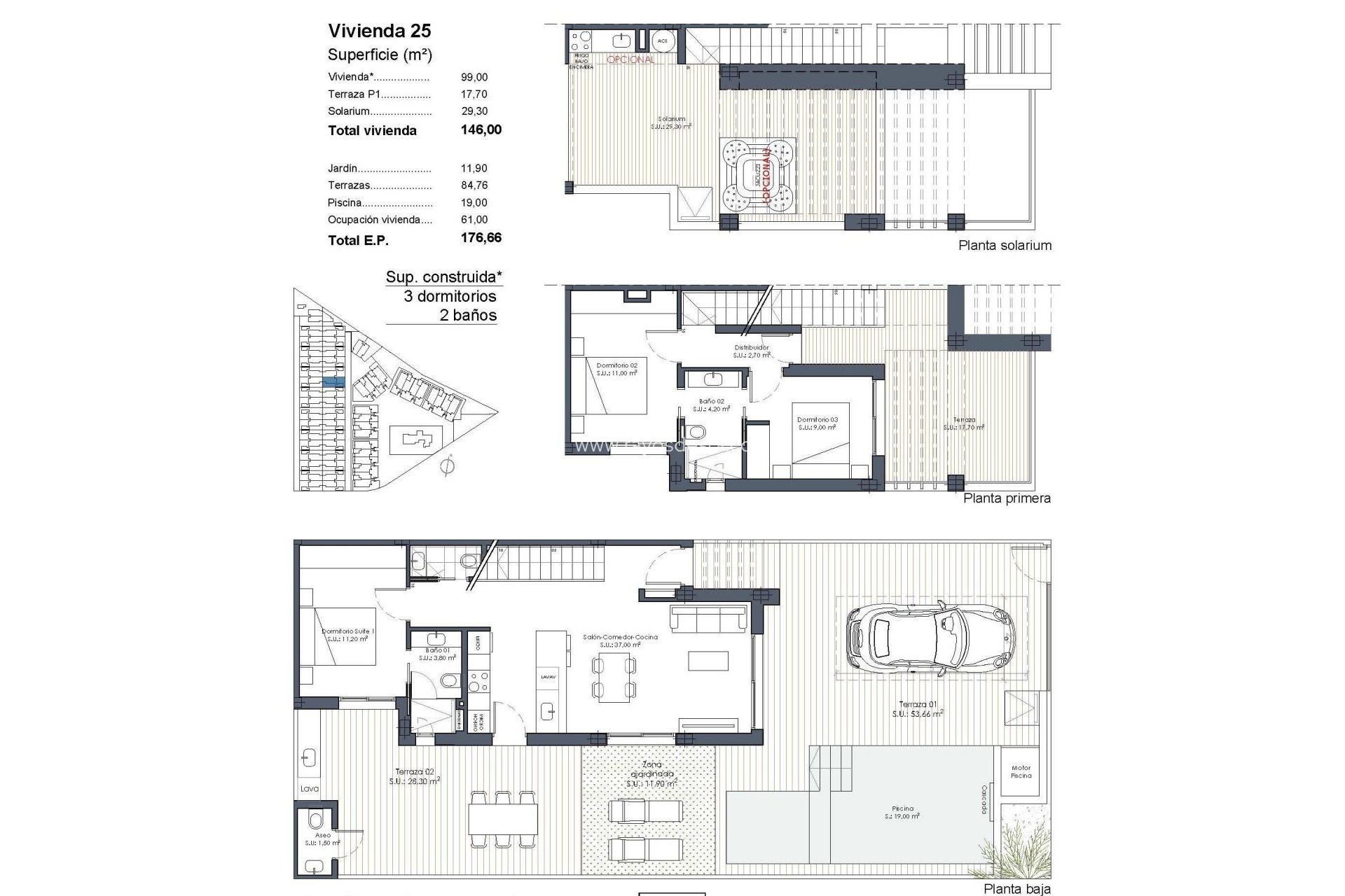 Obra nueva - Casa - Los Alcazares - Serena Golf